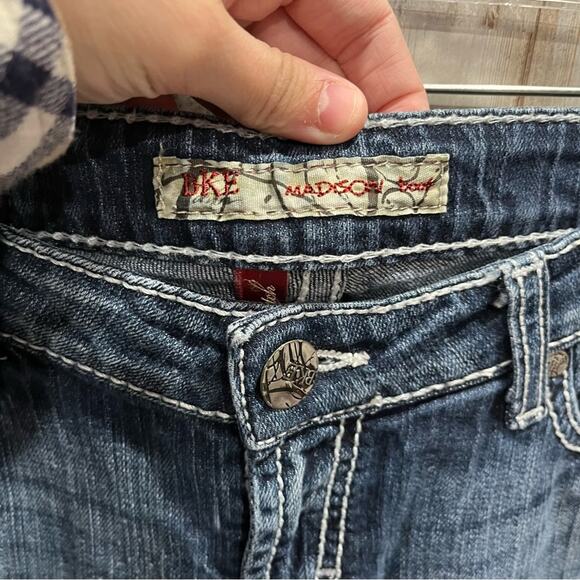 BKE Buckle Madison Boot Cut Low Rise Western Jeans Long - Picture 3 of 11